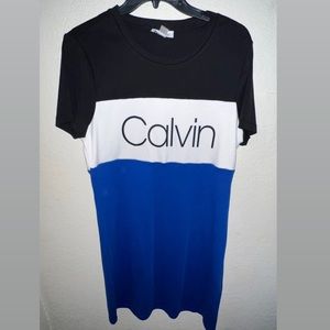 Calvin Klein t-shirt dress. Never worn. Medium. Super soft